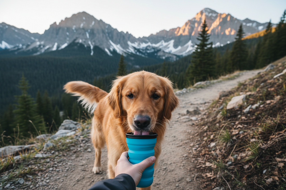 Best Portable Dog Water Bottle for Hiking and Travel