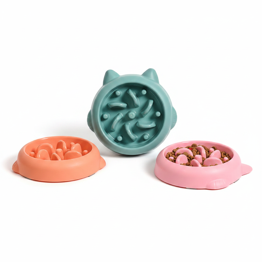 Slow Feeder Dog Bowl – Prevents Bloating & Promotes Healthy Eating